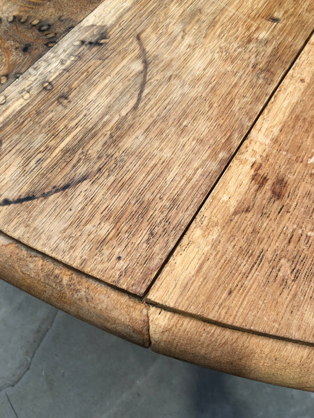 Oak Gateleg Barley Twist Table
