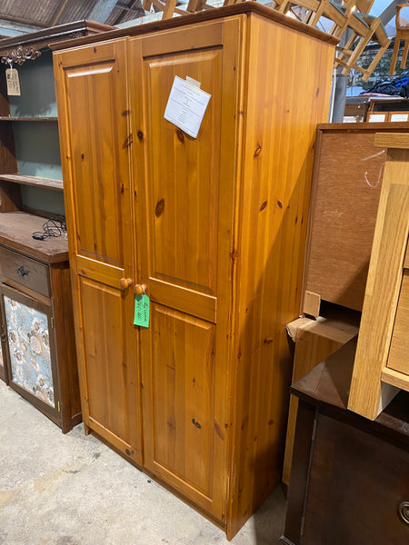 REF - Pine Double Wardrobe