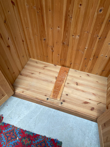 Large Solid Pine Double Wardrobe