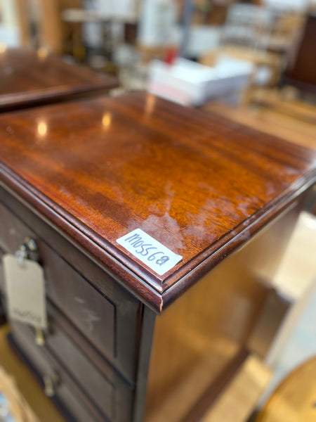 Pair of Stag Bedside Tables