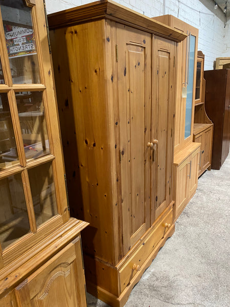 Pine Double Wardrobe