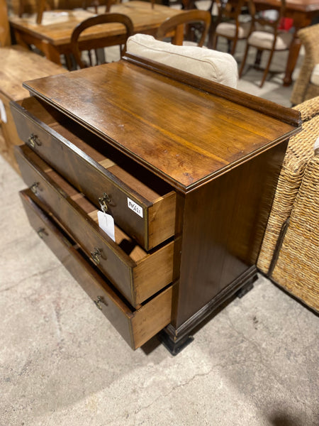 Vintage Burr Fronted Chest of Drawers