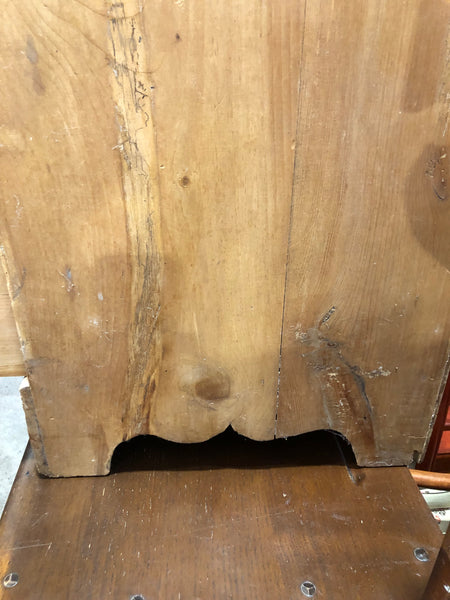 Antique Rustic Pine Chest of Drawers