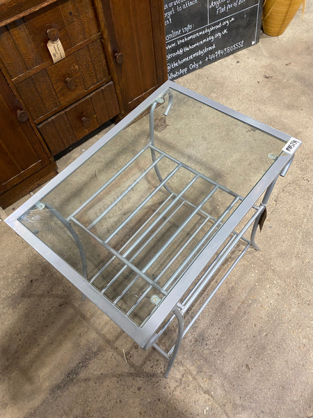 Glass Side Table