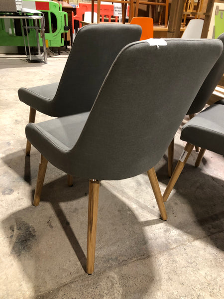 GHC - Set of Four Grey Dining Chairs