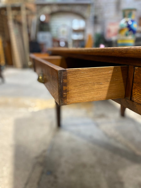 1930’s 3 Drawer Oak Desk Government Issue