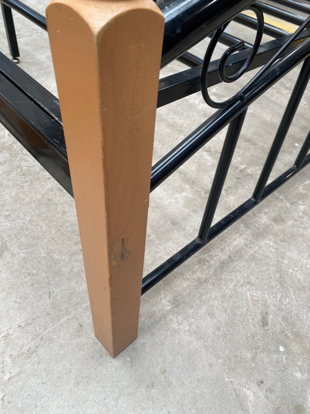 REF - Metal Double Bed Frame