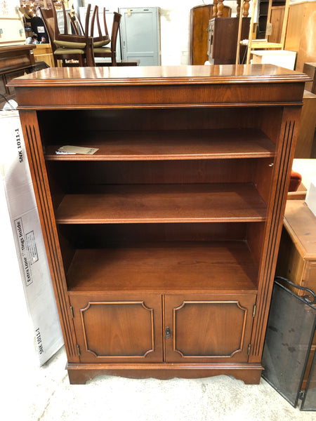 Bookcase with Storage Cupboard