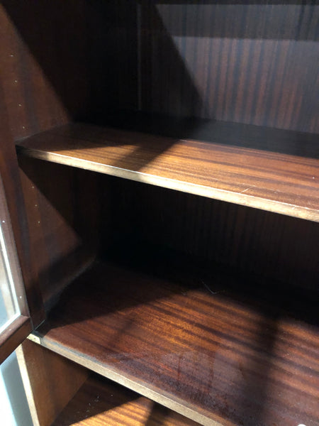 Vintage Display Cabinet with Cupboard