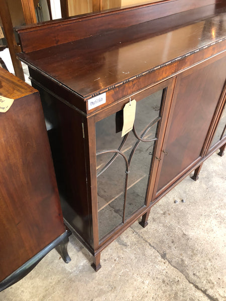 Antique Mahogany Display Cabinet