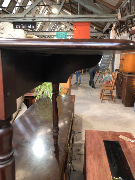 Small Mahogany Drop Leaf Side Table