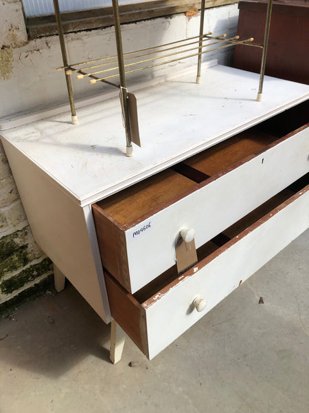 Retro Chest of 2 Drawers