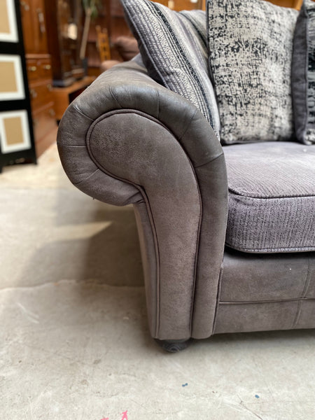 Extra Large Grey Sofa