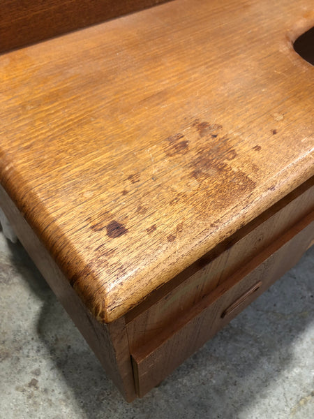 Teak Mid Century Dressing Table or Low Sideboard