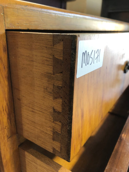 Vintage Light Oak Chest of 3 Drawers