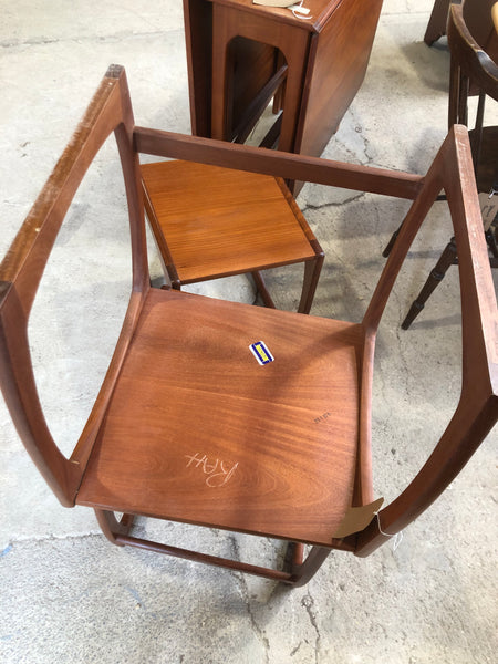 Mid Century Teak Sunelm Nest of Tables
