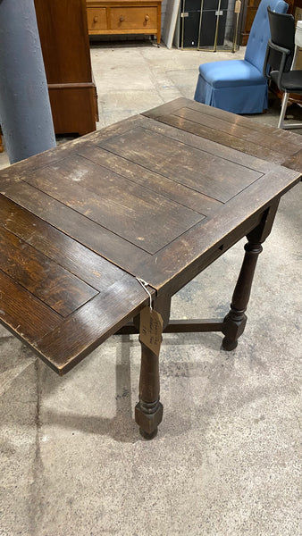 Oak Extendable Square Table