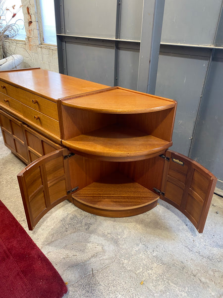 Mid-Centrury Nathan Sideboard with Corner unit
