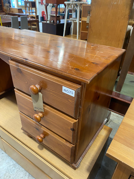 Pine 6 Drawer Dressing Table