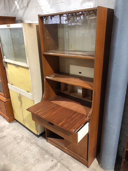 Retro Teak Tall Drinks Cabinet - GHC
