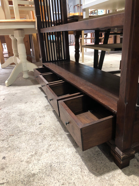 Hallway Shelf with Drawers