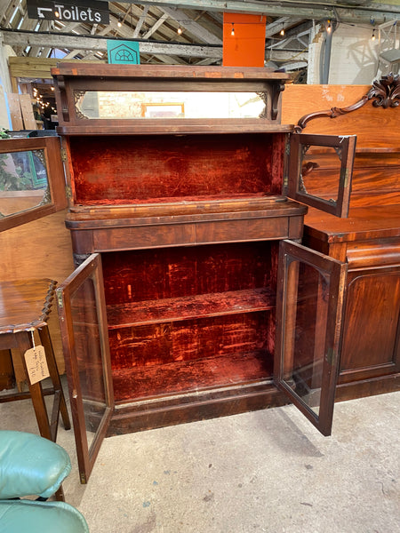 Antique Victorian Mahogany Chiffonier
