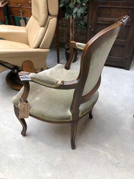 GHC - French Louis XV Carved Rococo Armchair