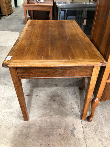 GHC - Vintage Oak 2 Drawer Teachers Desk