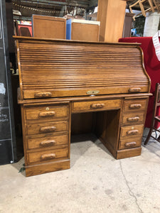 Solid Wood Bureau Computer Desk