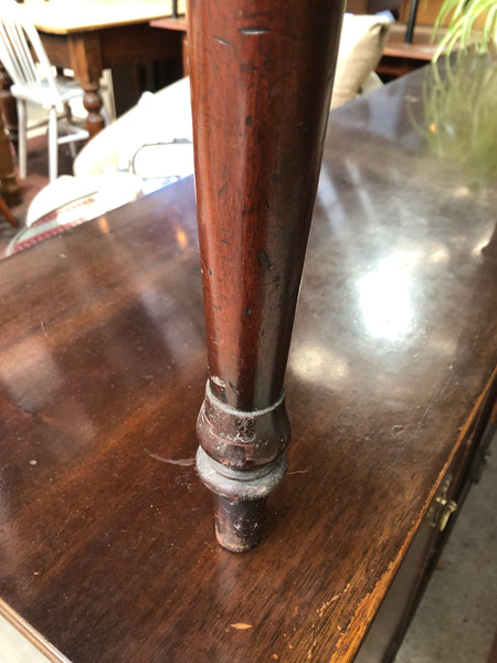 Small Mahogany Drop Leaf Side Table