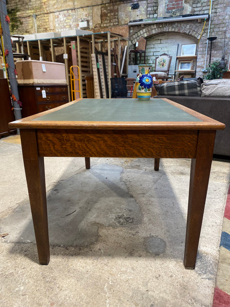 1930’s 3 Drawer Oak Desk Government Issue