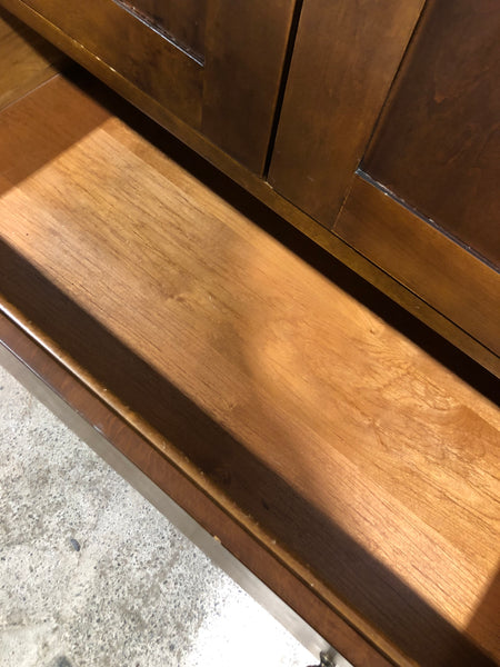 Solid Wooden Double Wardrobe