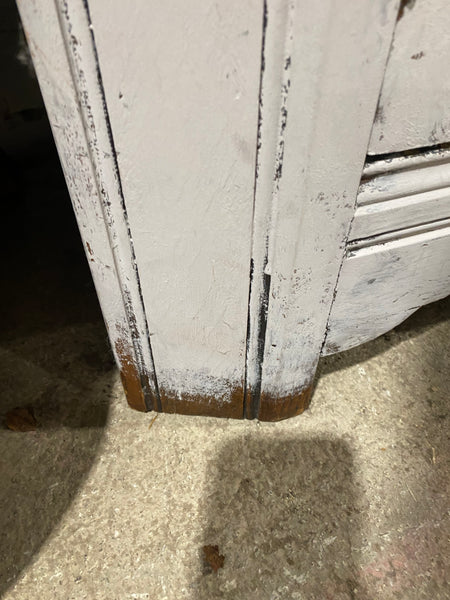 Grey Painted Vintage Wardrobe