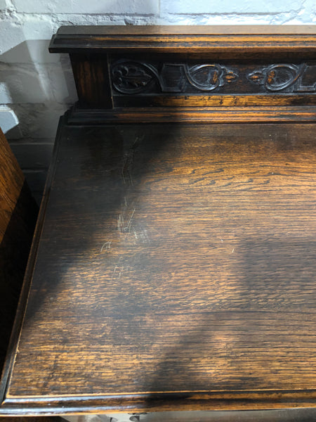 Antique Stained Oak Sideboard