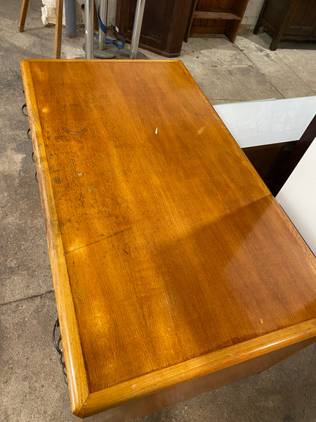 Large Vintage Oak Desk
