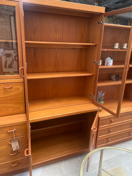 Mid Century Teak Turnbridge of London Storage + Display Unit