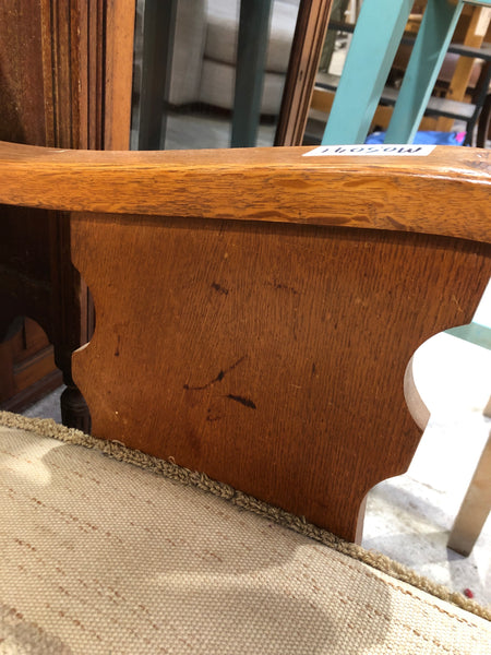 Griffin Detail Oak Lounge Chair