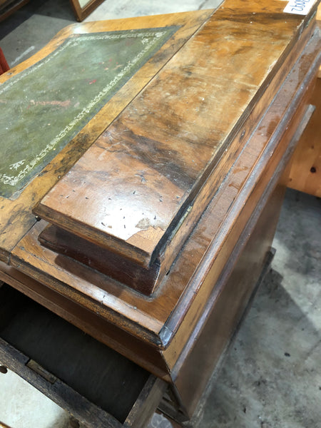 Victorian Walnut Davenport