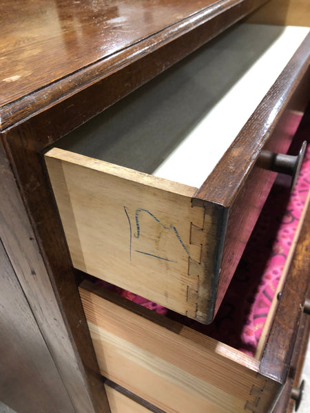 Vintage 4 Drawer Dressing Table
