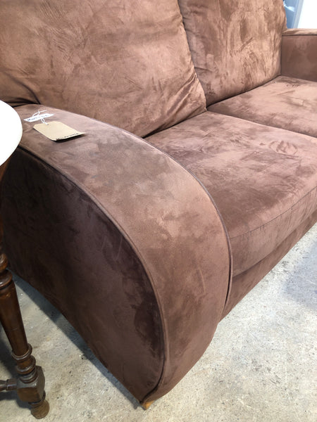 Faux Suede Large 2 Seater Sofa