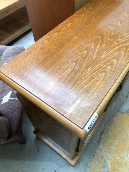 Wooden Compact Sideboard