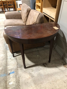 GHC - Demi Circular Mahogany Hallway Table