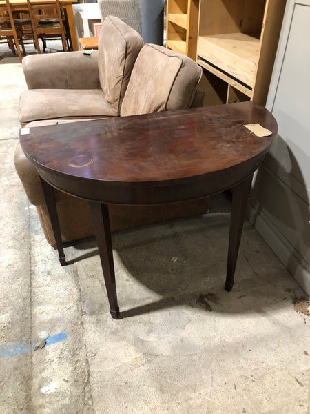 GHC - Demi Circular Mahogany Hallway Table
