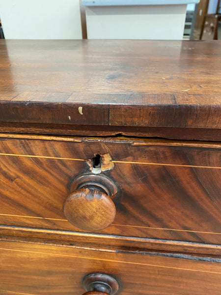 Mahogany Chest of drawers