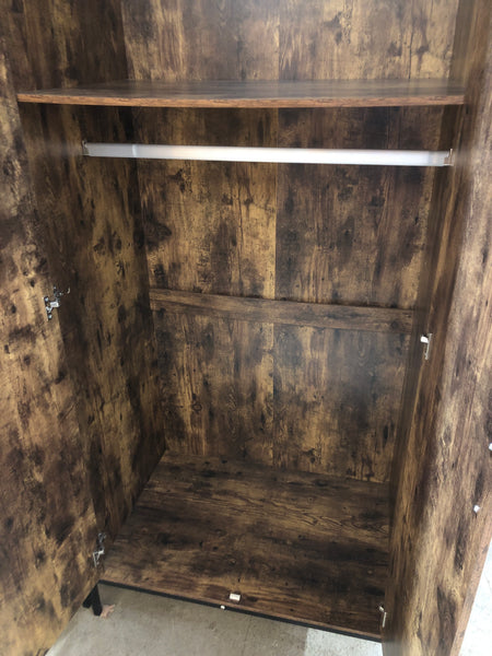 Industrial Style Wardrobe