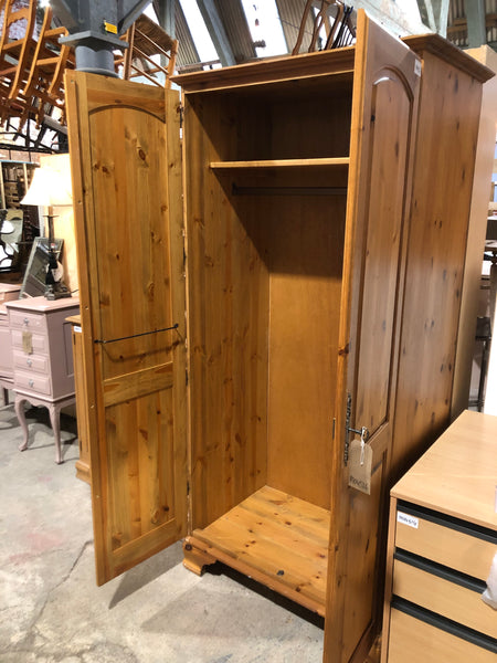 Pine Double Wardrobe