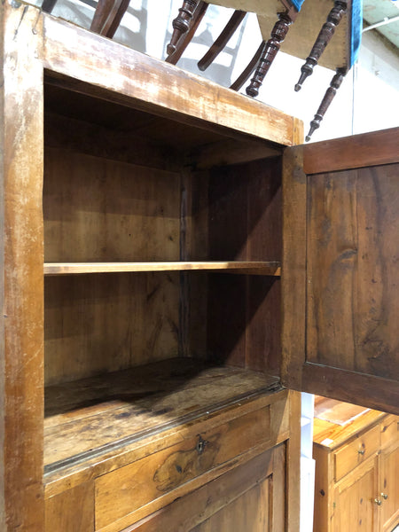Antique Walnut Linen Cupboard