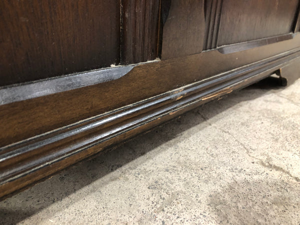 Wooden Monks Bench with Storage - GHC
