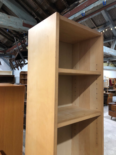 Tall Thin Veneer Bookcase