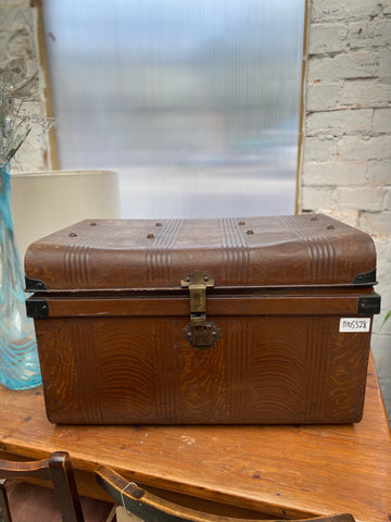 Vintage Metal Trunk